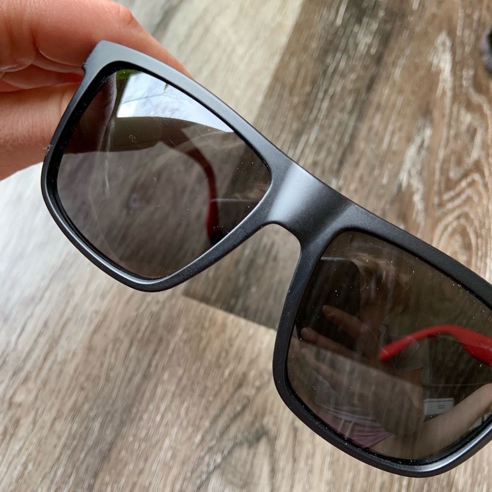 Hugo Boss 0879 Polarized Sunglasses in Matt Black